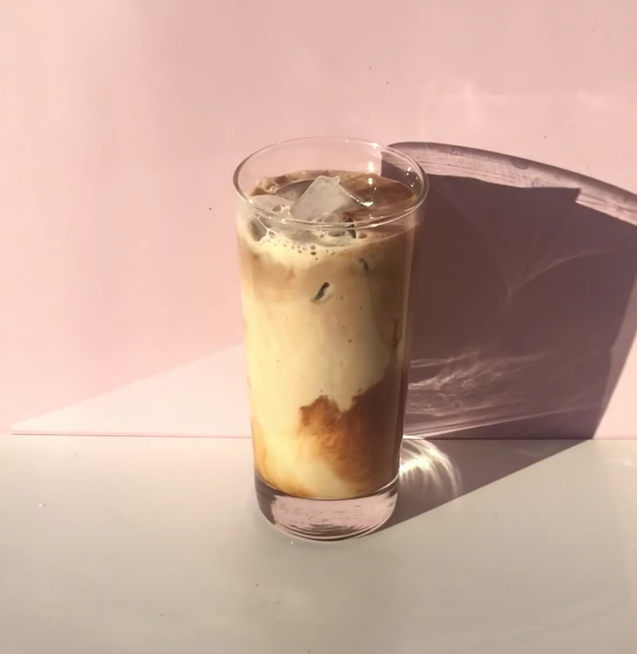 Maple Syrup Dalgona Latte Recipe