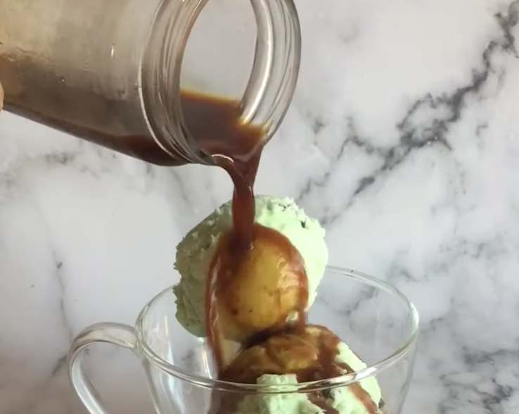 Mint Chocolate Chip Affogato Recipe