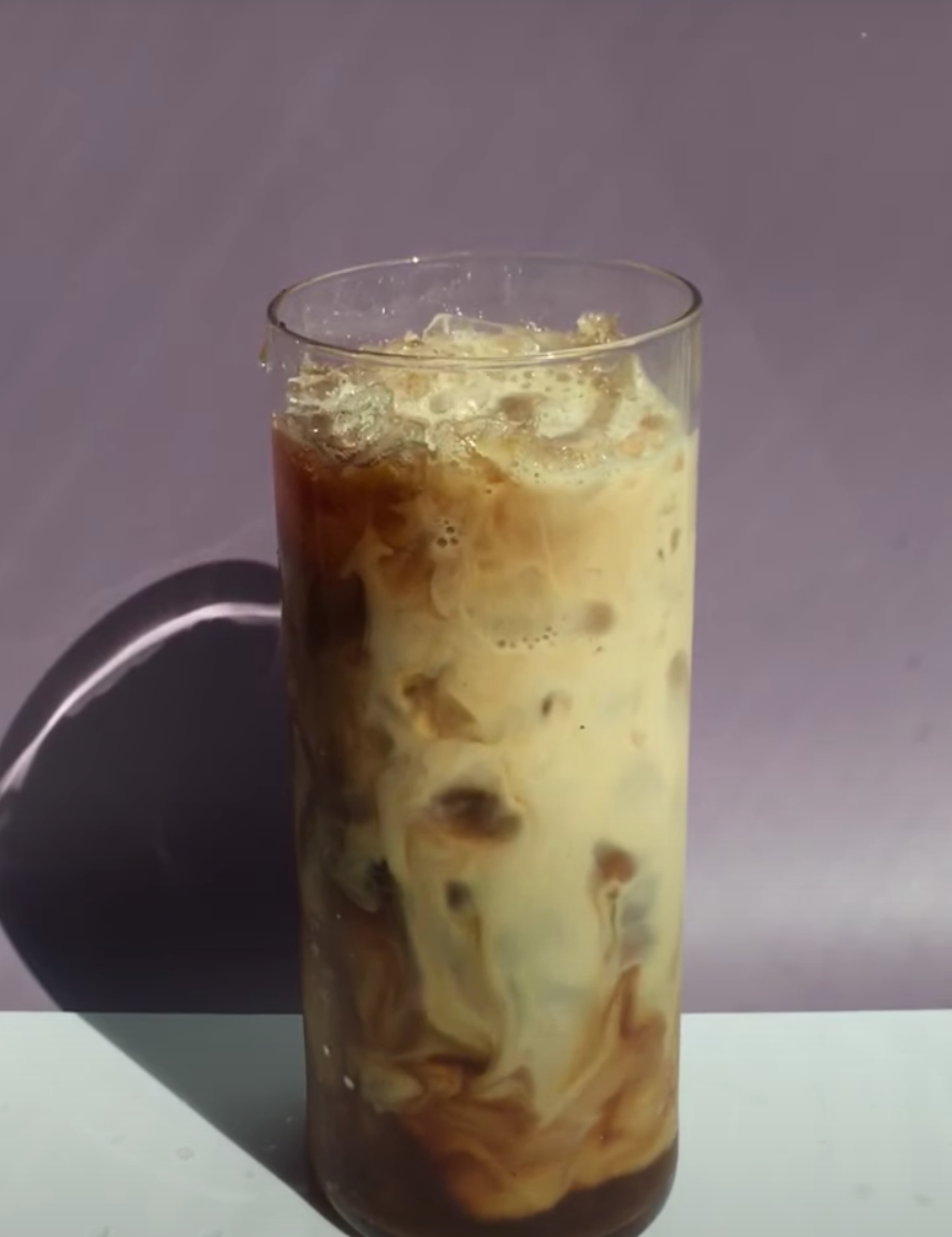 Maple Syrup Oatmilk Iced Coffee