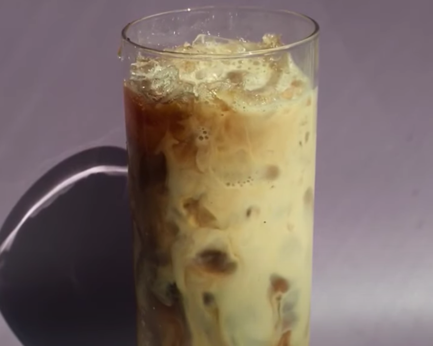 Maple Syrup Oatmilk Iced Coffee