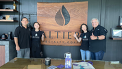 Jiyoon & Rachel with the Altieri Famiyl