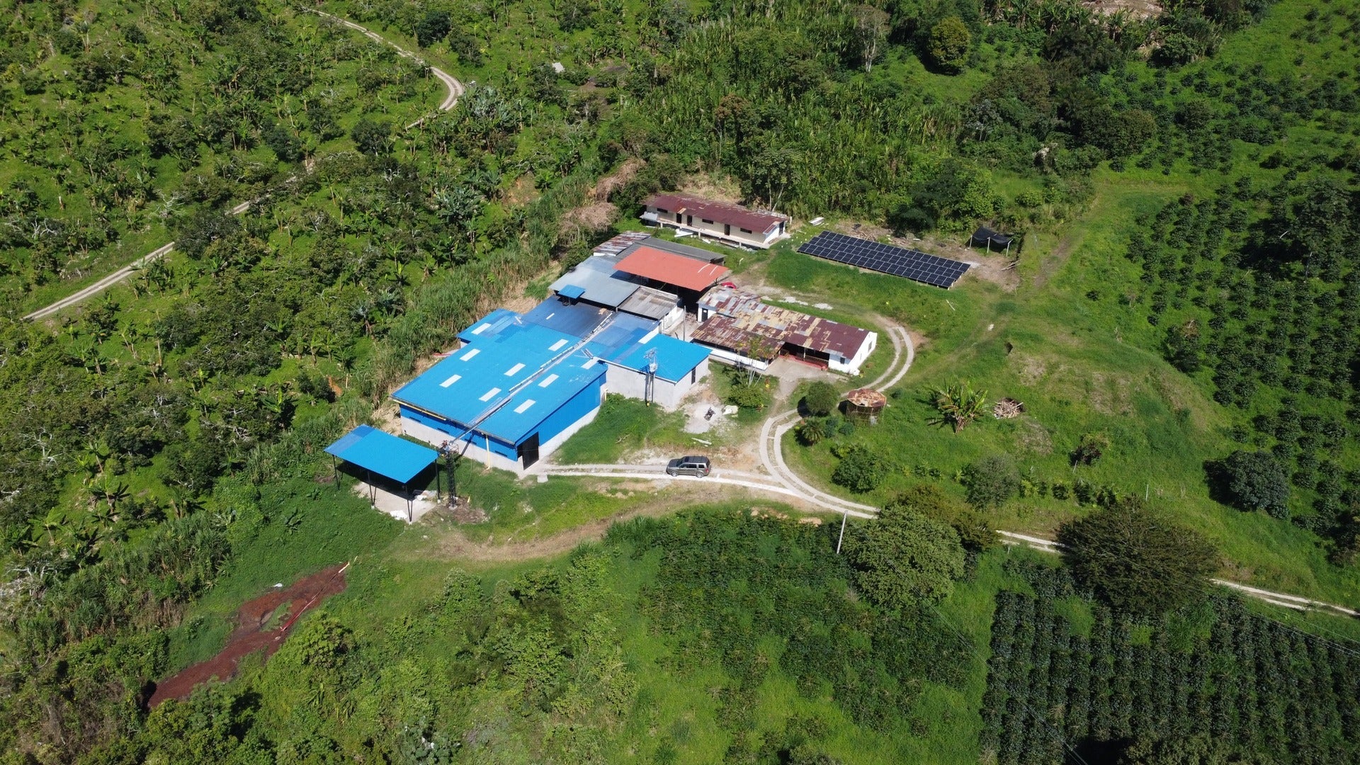 Overview picture of El Vergel Estate.