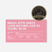 Brazil Cup of Excellence #3 Natural [Score 90.06] LAST BATCH