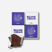 Bean & Bean milk & dark chocolate set