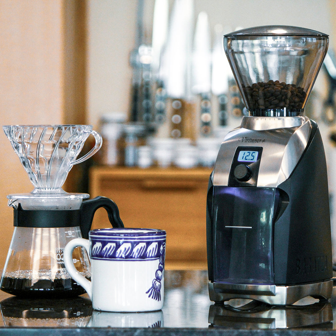 Bean & Bean. NYC Coffee Roasters. Baratza Virtuoso+ Grinder. Home Barista.